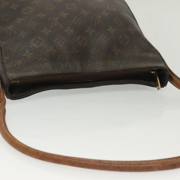 LOUIS VUITTON Monogram Looping GM Shoulder Bag M51145 LV Auth 140053 - Picture 6 of 13